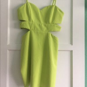 NBD maven cut out lime green mini S:M